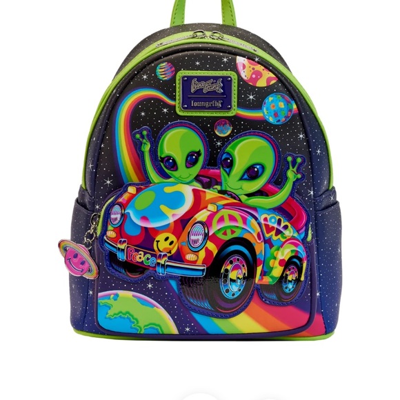 Lisa Frank Loungefly Backpack - Picture 3 of 7